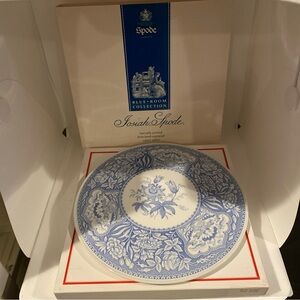 Spode Blue and White Cake  Plate - Blue Room Collection